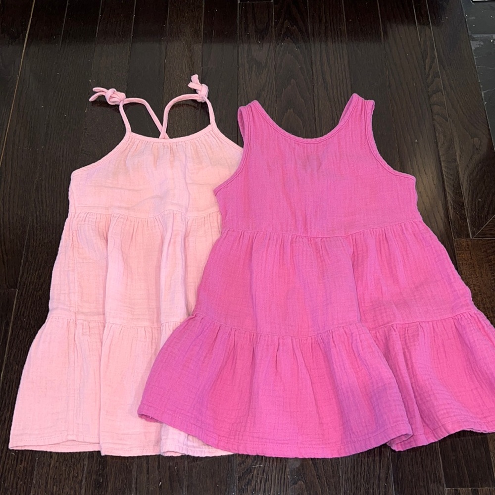 Cat & Jack Pink Dress Bundle 3T